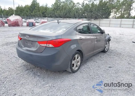 2013 Hyundai Elantra Gls z USA, uszkodzony, nr VIN 5NPDH4AE6DH298731